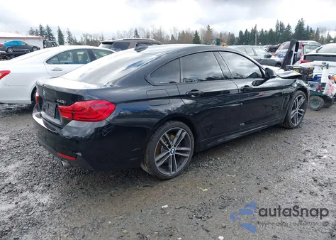 2019 BMW 440I Gran Coupe xDrive z USA, uszkodzony, nr VIN WBA4J7C5XKBM75805